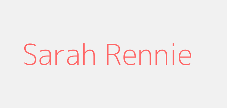 Sarah Rennie